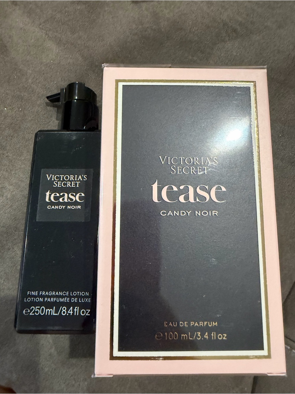 New Victoria's Secret Tease Candy Noir Set